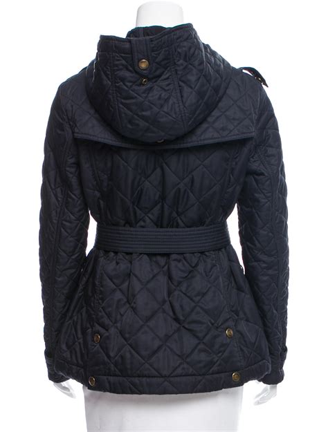 burberry brit quilted jacket hooded|burberry quilted jacket outlet.